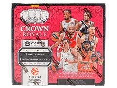 2023-24 Panini Crown Royale Turkish Airlines Euroleague Basketball Hobby Box